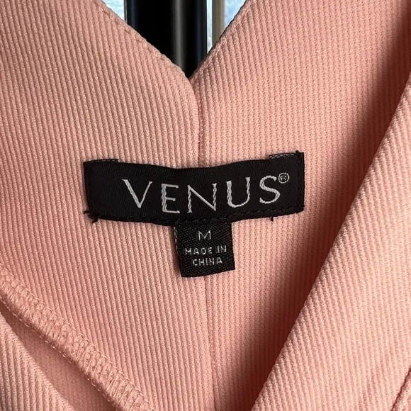 Pink lightweight lined dress Size M - Picture 3 of 4